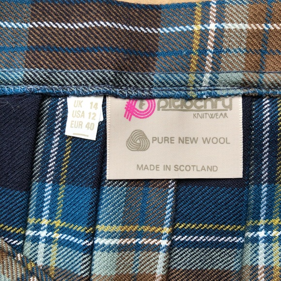 Genuine Scottish Pure Wool Tartan Kilt - Picture 5 of 6